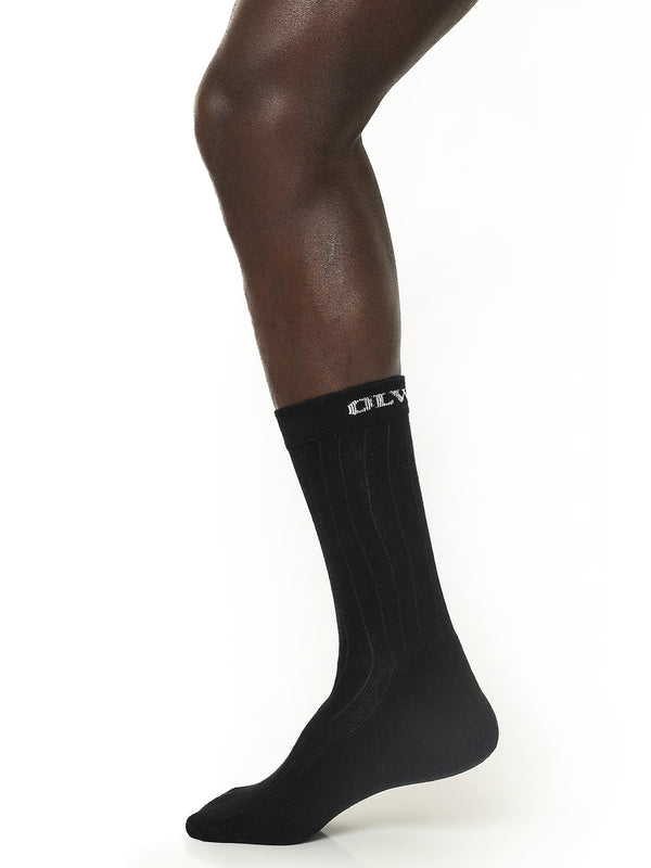 Calf - Rib Socks