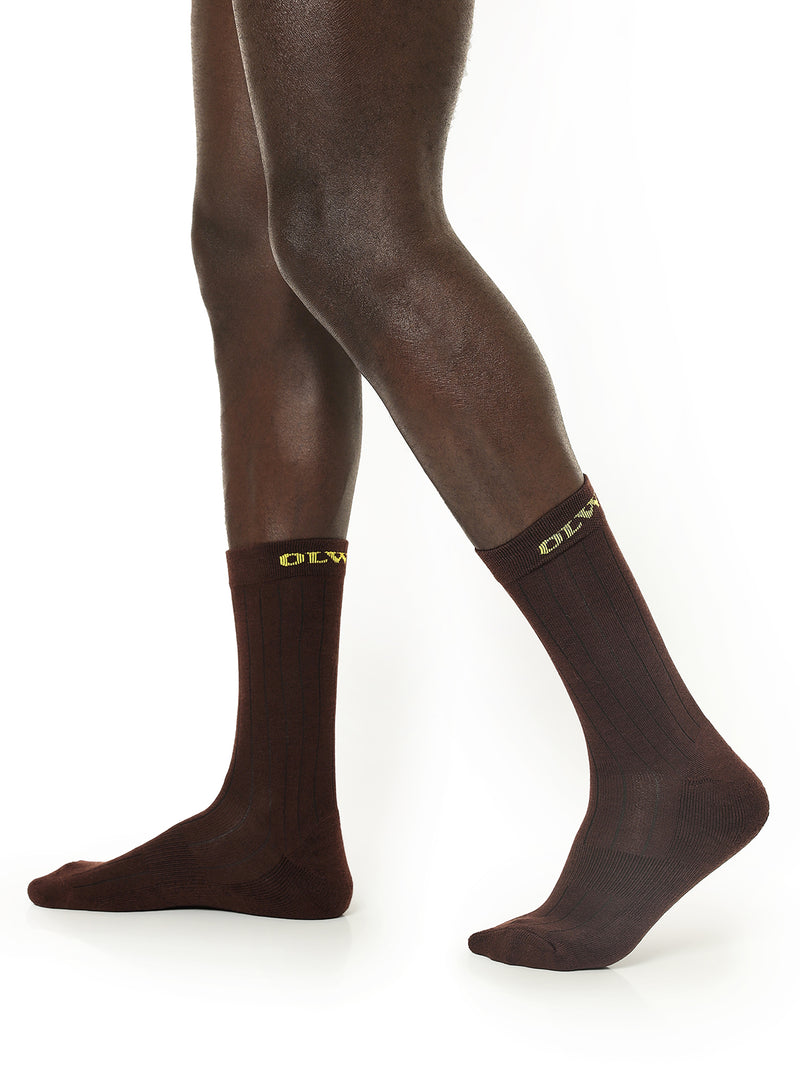 Calf - Rib Socks