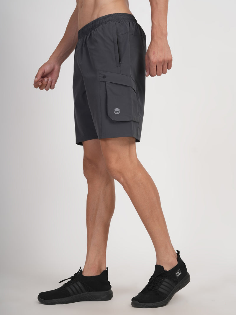 men's cotton cargo shorts | Olwen Apparel
