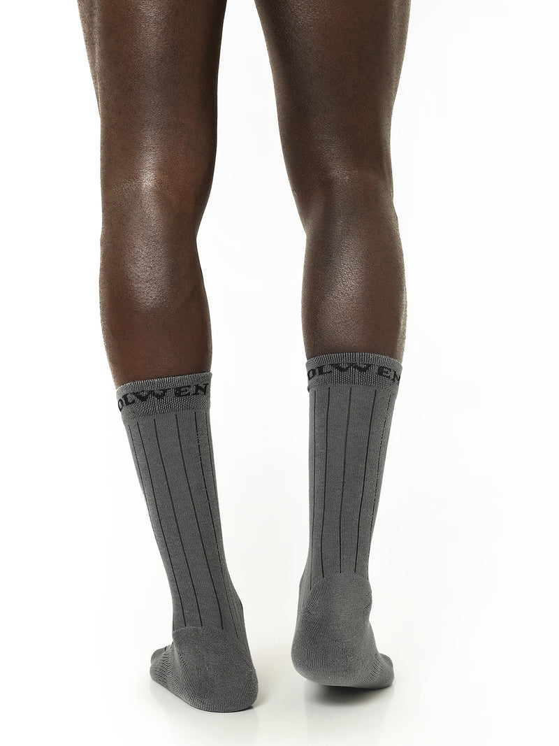 Calf - Rib Socks