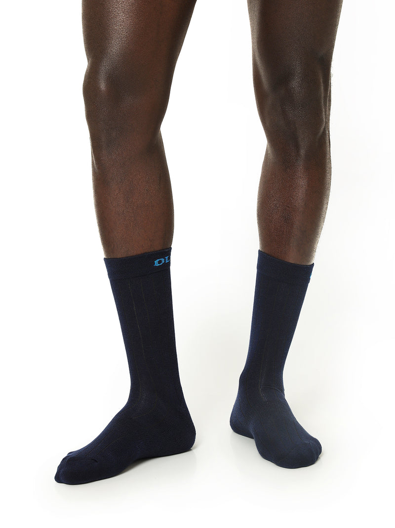 Calf - Rib Socks