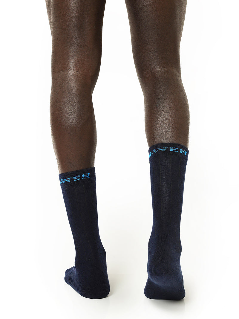 Calf - Rib Socks